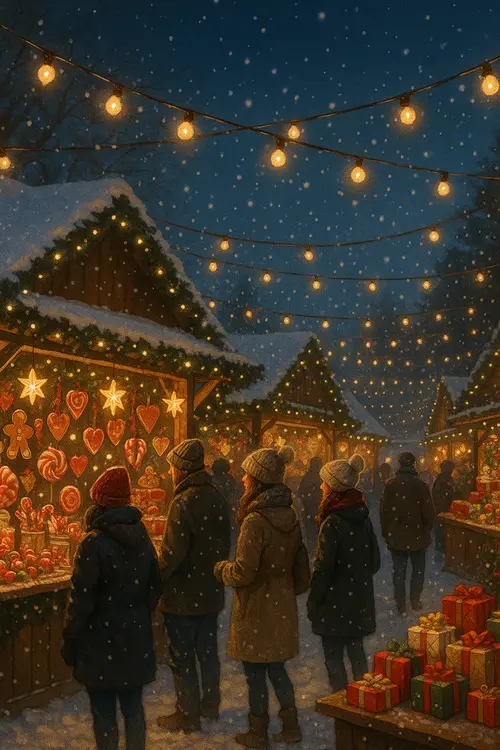 Snow Aesthetic Christmas wallpaper